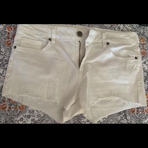 Life In Progress White Shorts